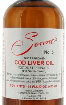 SONNE S - Cod Liver Oil #5 - 16 fl. oz. (473 ml) Discount