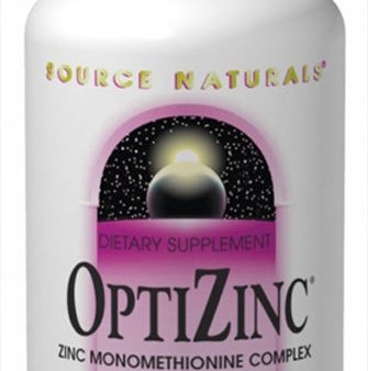 SOURCE NATURALS - OptiZinc 30 mg - 120 Tablets Fashion