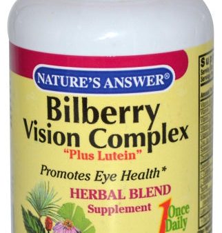 NATURE S ANSWER - Bilberry Vision Complex - 60 Vegetarian Capsules Online