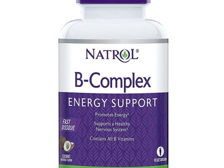 NATROL - B-Complex Fast Disolve Coconut - 90 Tablets For Sale