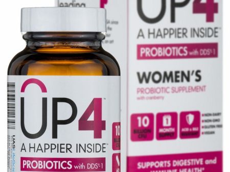 UP4 PROBIOTICS - Women s Probiotic 10 Billion CFU - 60 vegicaps For Cheap