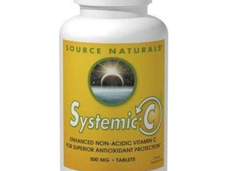 SOURCE NATURALS - Systemic C 500 mg - 240 Capsules Cheap