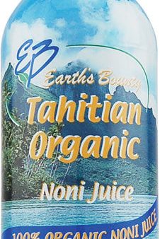 EARTH S BOUNTY - Tahitian Organic Noni Juice - 32 fl. oz. (946 ml) Supply