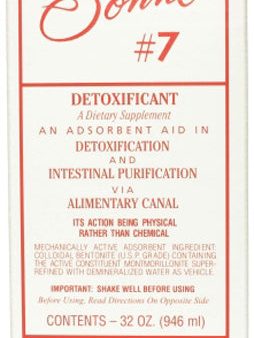 SONNE S - Detoxification Hydrated Bentonite Clay #7 - 32 fl. oz. For Sale