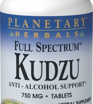 PLANETARY HERBALS - Kudzu Full Spectrum 750 mg - 60 Tablets Cheap