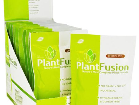 PLANTFUSION - Plant Protein Chocolate - 12 x 1.06 oz. Packets Sale