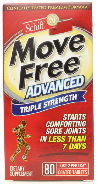 SCHIFF - Move Free Advanced - 80 Coated Tablets For Sale