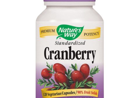 NATURES WAY - Cranberry Standardized - 120 Vegetarian Capsules Online Sale