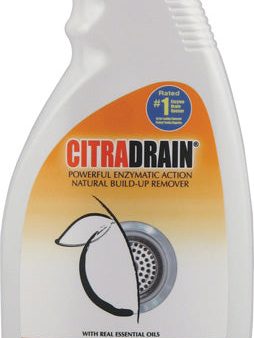 CITRA-SOLV - Citra Drain Natural Enzymatics Valencia Orange - 22 fl. oz. (650 ml) Supply