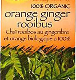 UNCLE LEE S TEA - Imperial Organic Orange Ginger Rooibos Chai Tea - 18 Tea Bags Supply