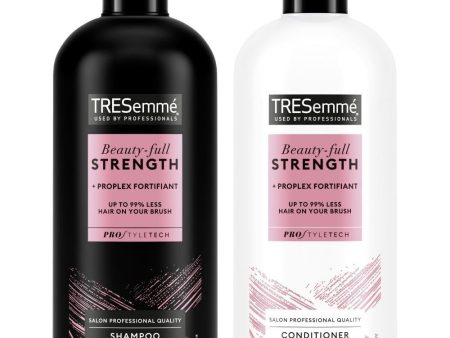 TRESemme Beauty-Full Strength Shampoo & Conditioner Twin 2 x 680ml Hot on Sale