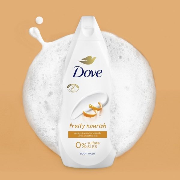 Dove Fruity Nourish Body Wash Trio 3 x 450ml Fashion