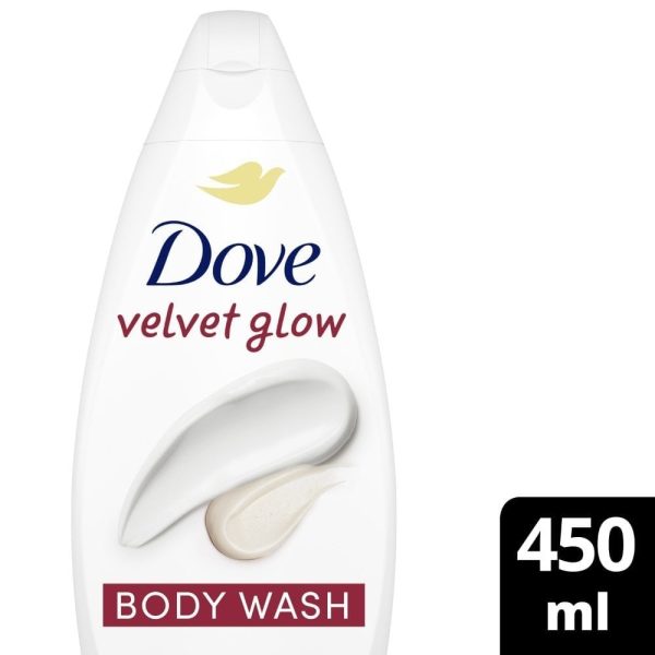 Dove Velvet Glow Body Wash Trio 3 x 450ml Online