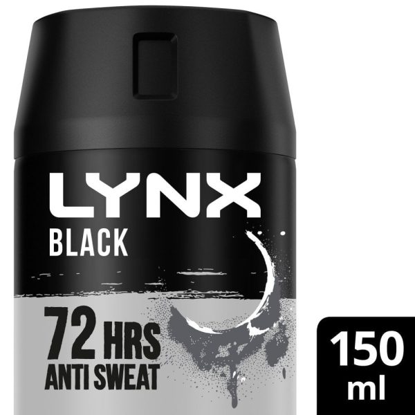 Lynx 72h Black Anti-Perspirant Deodorant Trio 3 x 150ml Online Sale