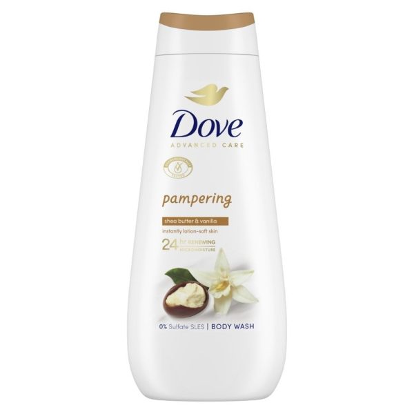 Dove Advanced Care Pampering Body Wash Multipack 6 x 400ml on Sale