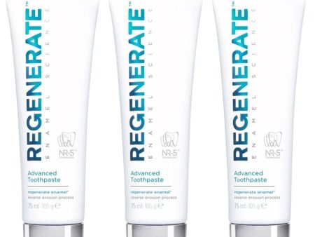 Regenerate Enamel Science Advanced Toothpaste Trio 3 x 75ml Online now