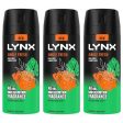 Lynx 48h Jungle Fresh Deodorant Body Spray Trio 3 x 150ml For Cheap