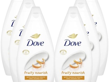 Dove Fruity Nourish Body Wash Multipack 6 x 450ml Online