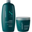 Alfaparf Milano Semi Di Lino Reconstruction Reparative Shampoo 1000ml & Mask 500ml Twin Cheap