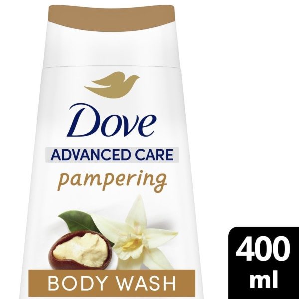 Dove Advanced Care Pampering Body Wash Multipack 6 x 400ml on Sale