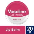 Vaseline Lip Therapy Rosy Lips Lip Balm Tin Trio 3 x 20g Supply