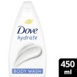 Dove Hydrate Body Wash Trio 3 x 450ml Supply