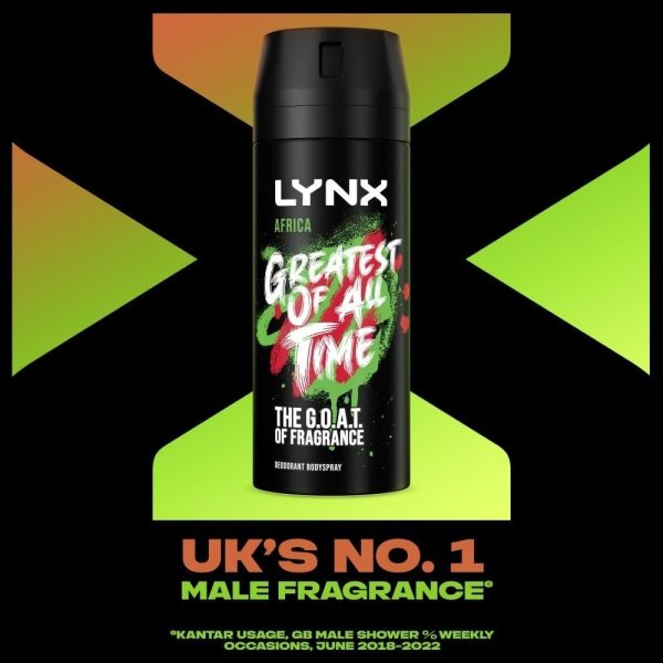 Lynx Africa Deodorant Body Spray Multipack 6 x 150ml on Sale