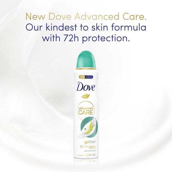 Dove Advanced Care Go Fresh Pear & Aloe Vera Anti-Perspirant Deodorant Multipack 6 x 200ml For Discount