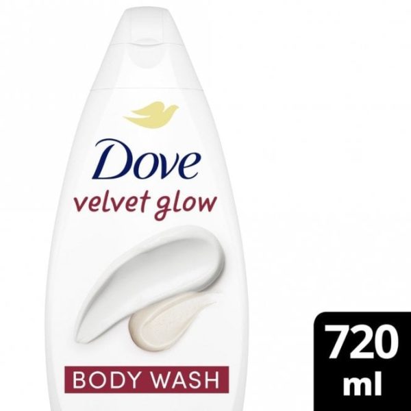 Dove Velvet Glow Body Wash Trio 3 x 720ml Discount