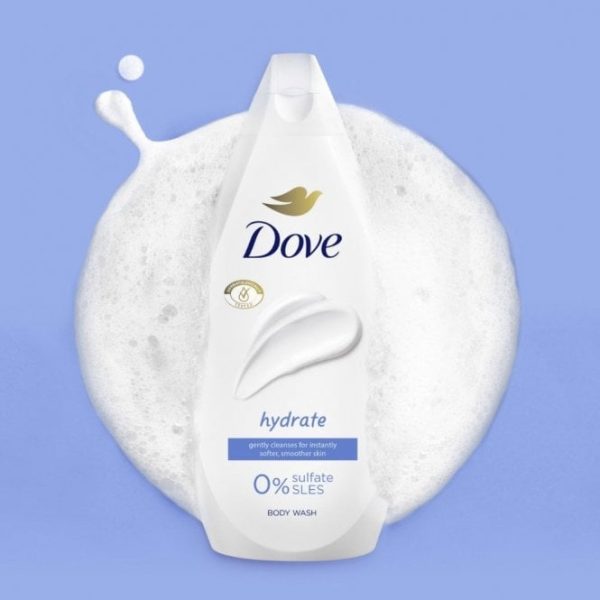 Dove Hydrate Body Wash Multipack 6 x 720ml Cheap