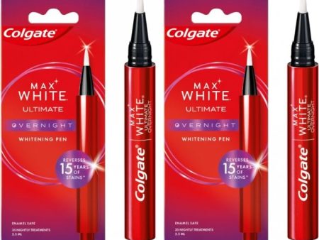 Colgate Optic White Overnight Whitening Pen Duo 2 x 2.35ml For Discount