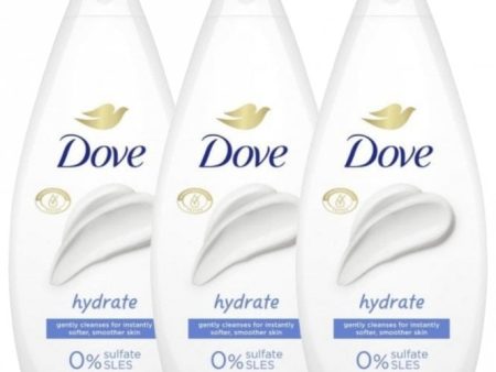 Dove Hydrate Body Wash Trio 3 x 720ml Online Sale