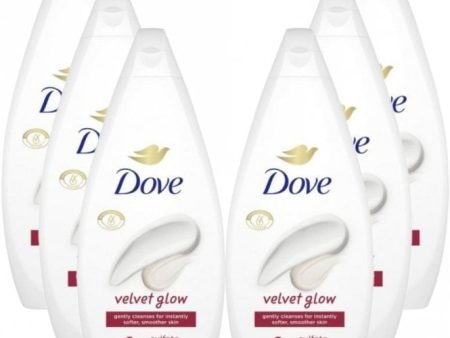 Dove Velvet Glow Body Wash Multipack 6 x 720ml Discount