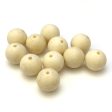 10MM  Antique Ivory  Bead (144 pieces) Online Sale