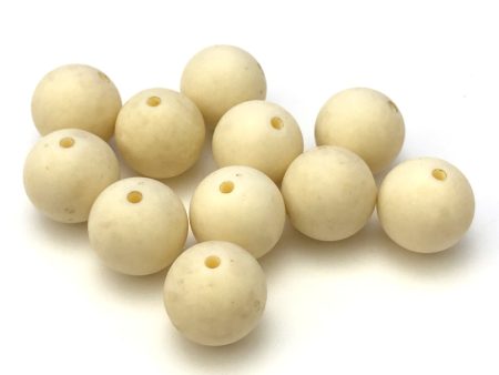 10MM  Antique Ivory  Bead (144 pieces) Online Sale