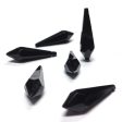 26X8MM Black Faceted Drop (72 pieces) Online