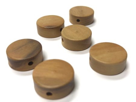 10MM Olivewood Disc Beads (12 pieces) on Sale