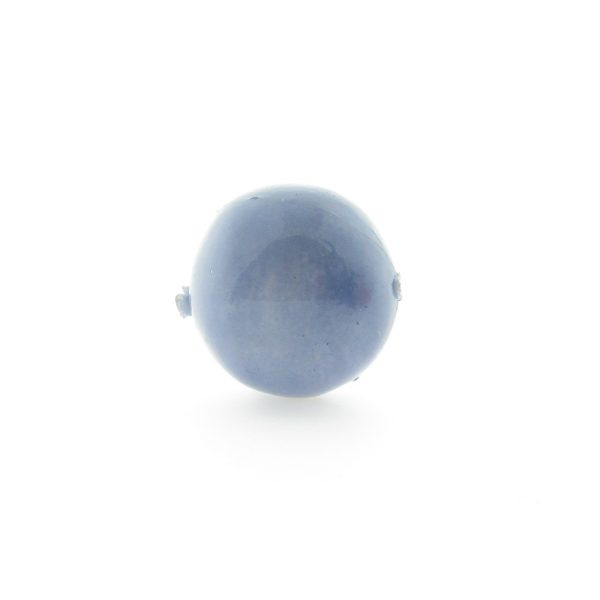 20MM Light Blue Paper Mache Bead (12 pieces) Hot on Sale