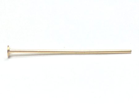 1.5  Brass Headpin (.028) 1 Oz. (~189 pieces) For Sale