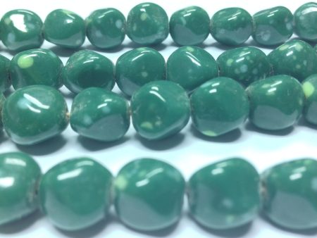 10MM Baroque Jade Bead (36 pieces) For Discount