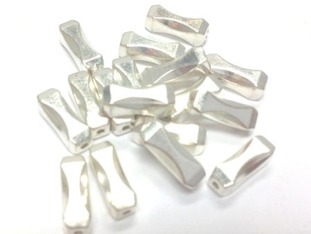 10X5MM Silver Tube Bead (144 pieces) on Sale