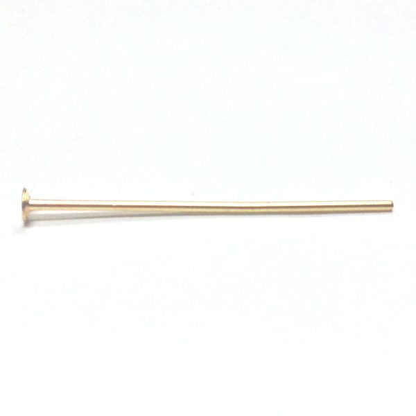 1  Brass Headpin (.021) 1 Lb. (~9360 pieces) on Sale