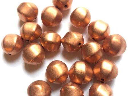 11MM Mat Copper Nugget Bead (72 pieces) on Sale