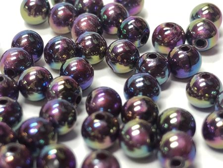 4MM Lilac Silk Ab Acrylic Beads (144 pieces) For Discount