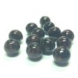 10MM Brown Black Dappled Beads (72 pieces) Discount