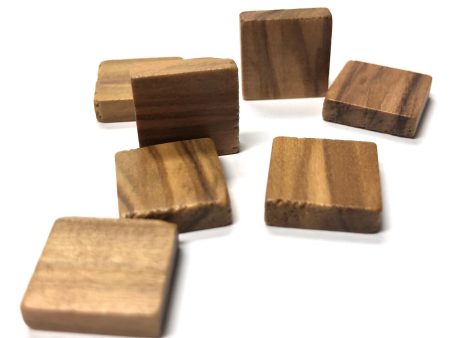 18MM Olivewood Square Cab (12 pieces) Sale