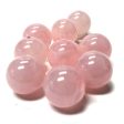 10MM Pink  Agate  Acrylic Beads (144 pieces) For Cheap