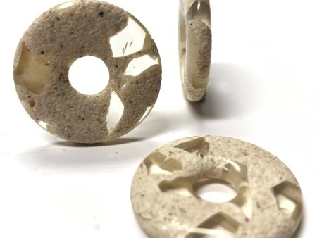 27MM  Sand Resin  Ring (6 pieces) For Cheap