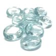 Lt. Aqua Oval Faceted Stone (12 pieces) Supply