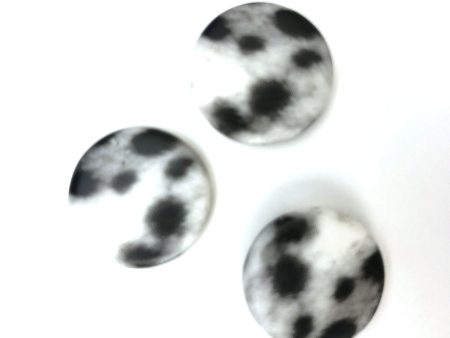 17MM Leopard Disc Bead (72 pieces) Online Sale